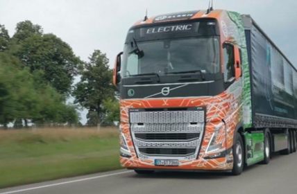 ELSEN Logistik führt vollelektrische LKW für Siemens Energy (Foto: ELSEN Unternehmensgruppe)